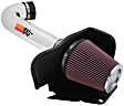 K&N Cold Air Intake - Premium High Flow, Lifetime Washable Filter, Guaranteed Horsepower Increase - 77-1563KP