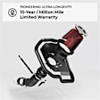 K&N Cold Air Intake - Premium High Flow, Lifetime Washable Filter, Guaranteed Horsepower Increase - 77-1566KP