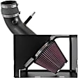 K&N Cold Air Intake - Premium High Flow, Lifetime Washable Filter, Guaranteed Horsepower Increase - 77-1568KTK