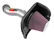 K&N Cold Air Intake - Premium High Flow, Lifetime Washable Filter, Guaranteed Horsepower Increase - 77-1569KS