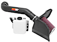 K&N Cold Air Intake - Premium High Flow, - Fits 2010-14 FORD F150 SVT RAPTOR 6.2L-V8, Lifetime Washable, Guaranteed Horsepower Increase - 77-2579KTK