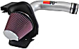 K&N Cold Air Intake - Premium High Flow, Lifetime Washable Filter, Guaranteed Horsepower Increase - 77-2587KS