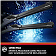 1971 Ferrari 365 GTC/4 - Front, Driver and Passenger Side Wiper Blade, Frameless, 15 in., Edge Series