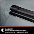 1971 Ferrari 365 GTC/4 - Front, Driver and Passenger Side Wiper Blade, Frameless, 15 in., Edge Series