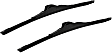 92-1818 Front, Driver and Passenger Side Edge Series Wiper Blade, Frameless 18 in.