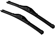 2004 Mazda RX-8 - Front, Driver and Passenger Side Wiper Blade, Frameless, Driver: 20 in.; Passenger: 18 in., Edge Series