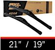 92-2119 Front, Driver and Passenger Side Edge Series Wiper Blade, Frameless Driver
