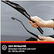 92-2119 Front, Driver and Passenger Side Edge Series Wiper Blade, Frameless Driver