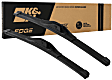 92-2219 Front, Driver and Passenger Side Edge Series Wiper Blade, Frameless Driver