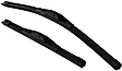 92-2417 Front, Driver and Passenger Side Edge Series Wiper Blade, Frameless Driver
