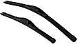 92-2418 Front, Driver and Passenger Side Edge Series Wiper Blade, Frameless Driver