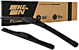2010 Pontiac G6 - Front, Driver and Passenger Side Wiper Blade, Frameless, Driver: 24 in.; Passenger: 21 in., Edge Series