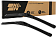 92-2424 Front, Driver and Passenger Side Edge Series Wiper Blade, Frameless 24 in.