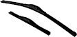 92-2614 Front, Driver and Passenger Side Edge Series Wiper Blade, Frameless Driver