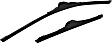 2021 Kia Forte5 - Front, Driver and Passenger Side Wiper Blade, Frameless, Driver: 26 in.; Passenger: 16 in., Edge Series