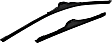 92-2617 Front, Driver and Passenger Side Edge Series Wiper Blade, Frameless Driver