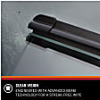 2015 Jeep Cherokee - Front, Driver and Passenger Side Wiper Blade, Frameless, Driver: 26 in.; Passenger: 18 in., Edge Series