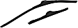 92-2814 Front, Driver and Passenger Side Edge Series Wiper Blade, Frameless Driver