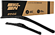 92-2817 Front, Driver and Passenger Side Edge Series Wiper Blade, Frameless Driver