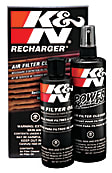 K&N Air Filter Cleaning Kit - Squeeze Bottle Filter Cleaner and Red Oil Kit; Restores Engine Air Filter Performance; Service Kit - 99-5050