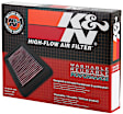 K&N Performance Air Filter - Premium Lifetime, Washable, Replacement Filter - CM-9910