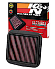 K&N Performance Air Filter - Premium Lifetime, Washable, Replacement Filter - DU-1112