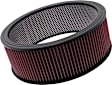 E-3760 High-Flow Original Universal Air Filter, 14in.OD, 12in.ID 5in.H - Red, Cotton Gauze, Washable,