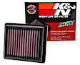 K&N Performance Air Filter - Premium Lifetime, Washable, Replacement Filter - HA-0502
