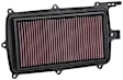 K&N Performance Air Filter - Premium Lifetime, Washable, Replacement Filter - HA-1019