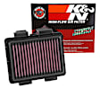 K&N Performance Air Filter - Premium Lifetime, Washable, Replacement Filter - HA-2513