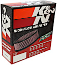 K&N Performance Air Filter - Premium Lifetime, Washable, Replacement Filter - HD-0910