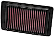 K&N Performance Air Filter - Premium Lifetime, Washable, Replacement Filter - PL-1608