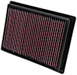 K&N Performance Air Filter - Premium Lifetime, Washable, Replacement Filter - PL-5712