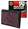 K&N Performance Air Filter - Premium Lifetime, Washable, Replacement Filter - PL-5712