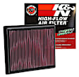 K&N Performance Air Filter - Premium Lifetime, Washable, Replacement Filter - PL-9011