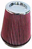 RF-1020 Universal Air Filter - Red, Cotton Gauze, Washable, Direct Fit, Sold Individually