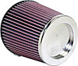 RF-1042 Universal Air Filter - Red, Cotton Gauze, Washable, Direct Fit, Sold Individually