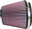 RF-1042 Universal Air Filter - Red, Cotton Gauze, Washable, Direct Fit, Sold Individually