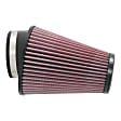 K&N Performance Air Filter - Premium Lifetime, Washable, Replacement Filter - RU-1033