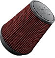 RU-2800 Universal Air Filter - Red, Cotton Gauze, Washable, Universal, Sold Individually