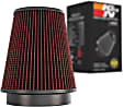 RU-2800 Universal Air Filter - Red, Cotton Gauze, Washable, Universal, Sold Individually