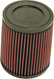 RU-3560 Universal Air Filter - Red, Cotton Gauze, Washable, Direct Fit, Sold Individually