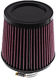 RU-4960 Universal Air Filter - Red, Cotton Gauze, Washable, Direct Fit, Sold Individually