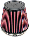 RU-5147 Universal Air Filter - Red, Cotton Gauze, Washable, Direct Fit, Sold Individually