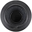 RU-5177HBK Universal Air Filter - Black, Synthetic, Washable, Direct Fit, Sold Individually