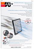 K&N Premium Cabin Air Filter - Lifetime, Washable - VF1002