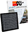 K&N Premium Cabin Air Filter - Lifetime, Washable - VF1013