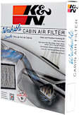 K&N Premium Cabin Air Filter - Lifetime, Washable - VF2010