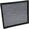 K&N Premium Cabin Air Filter - Lifetime, Washable - VF2043