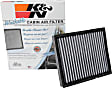 K&N Premium Cabin Air Filter - Lifetime, Washable - VF2054